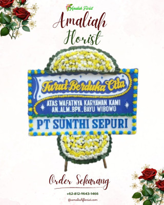 Papan Bunga Duka di Baiturrahman