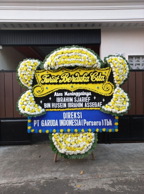 Papan Bunga Duka di Baiturrahman