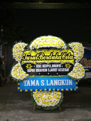 Papan Bunga Duka di Baiturrahman